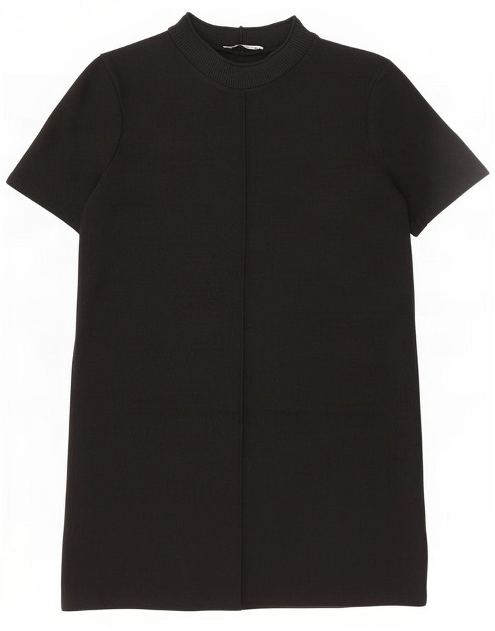 Abito maglione da donna Zara UK 10 piccolo poliestere nero