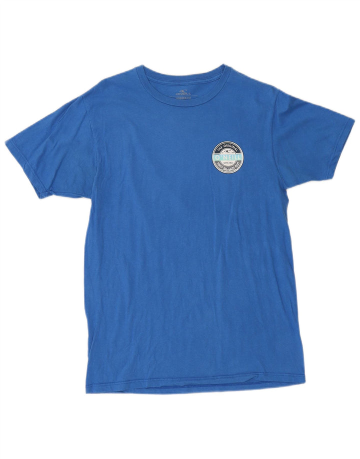 T-shirt grafica da uomo Modern Fit O'Neill in cotone blu medio