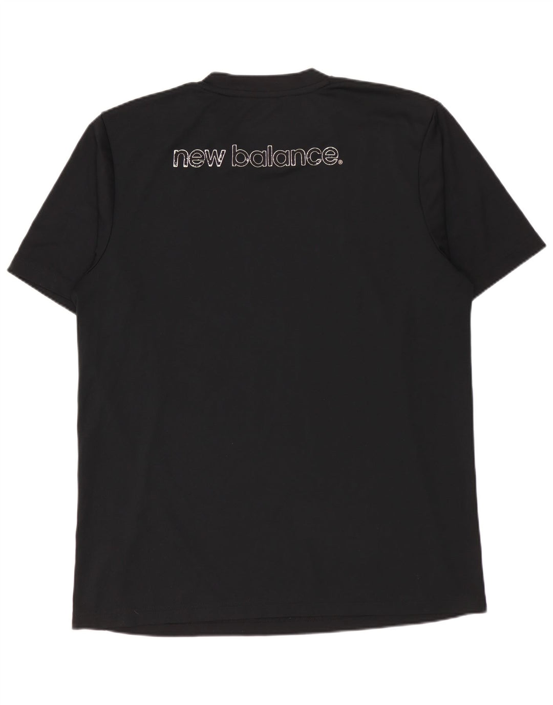 Maglietta grafica da uomo NEW BALANCE Top in poliestere nero medio