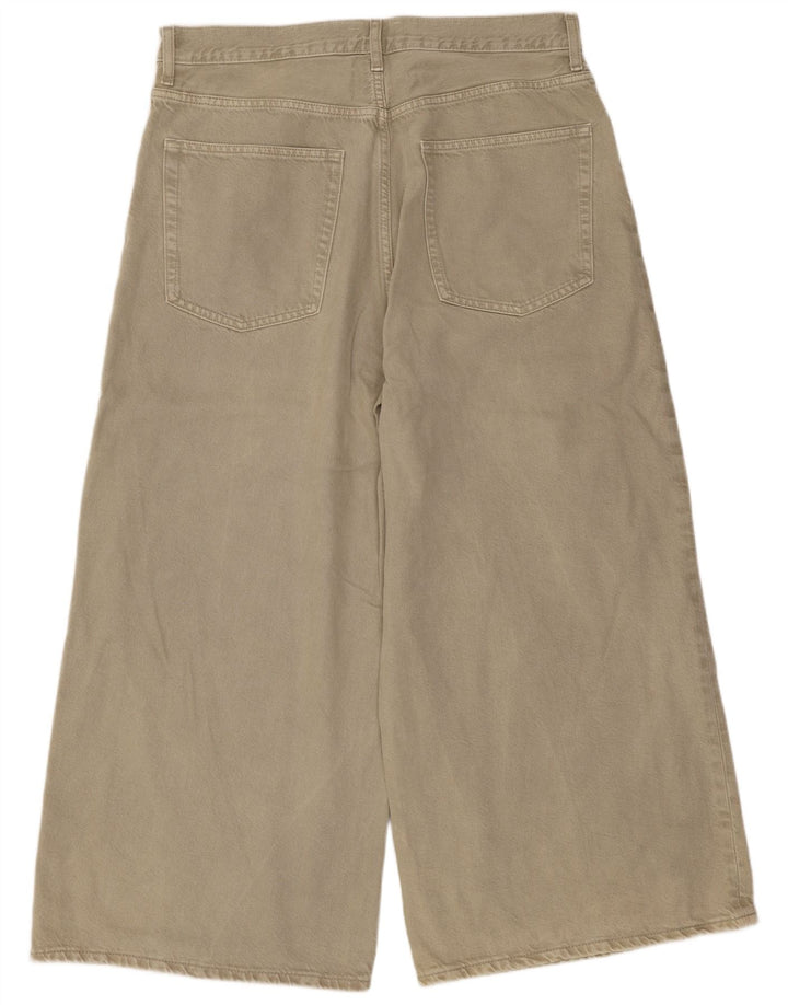 Jeans corti da donna Cos W31 L25 cotone beige