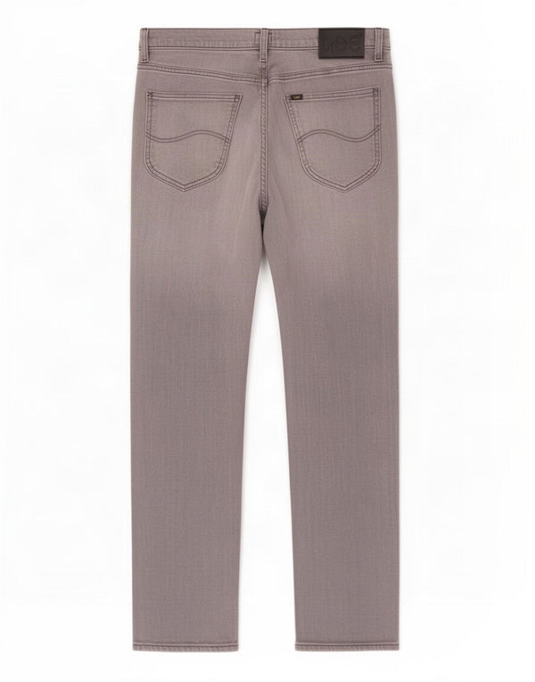 Lee Mens Daren Straight Jeans W32 L34 Grey Cotton
