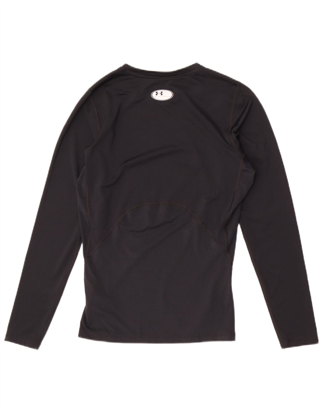 Under Armour Mens Heat Gear Top manica lunga grande poliestere nero
