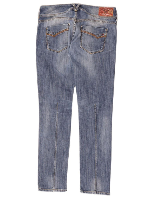 TOMMY HILFIGER Womens Slim Jeans W29 L30 Blue Cotton