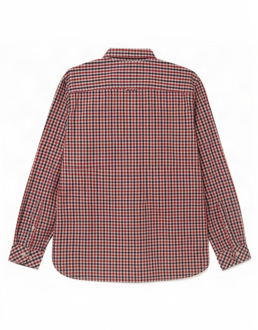 Camicia Joules da uomo dalla vestibilità classica, grande in cotone a quadretti rossi