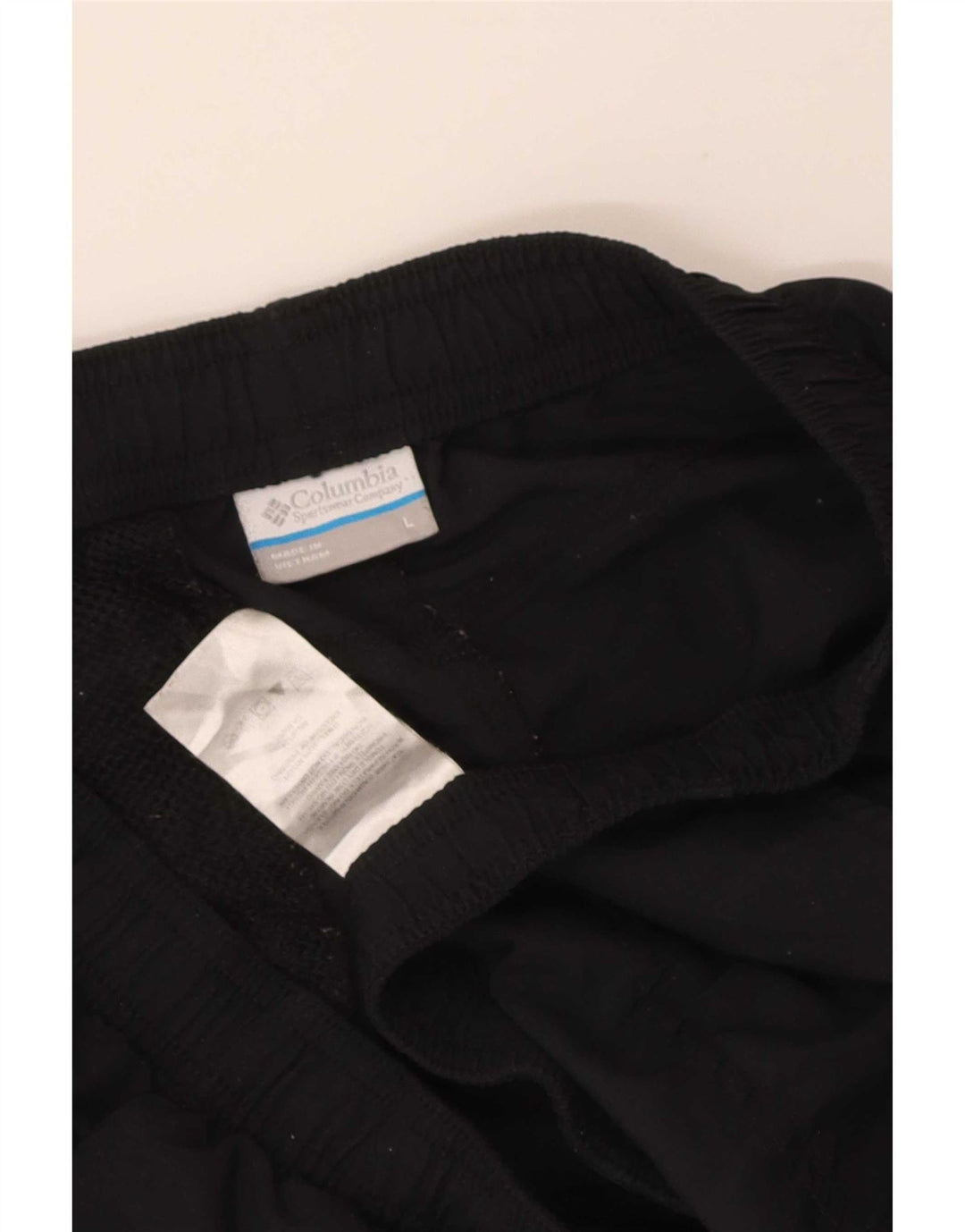 Pantaloncini da bagno Columbia da uomo grandi in nylon nero