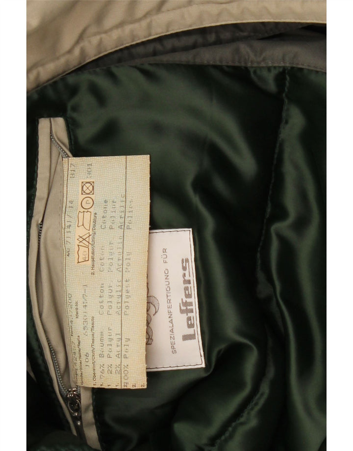 BUGATTI Cappotto giacca a vento da uomo UK 44 2XL Cotone beige