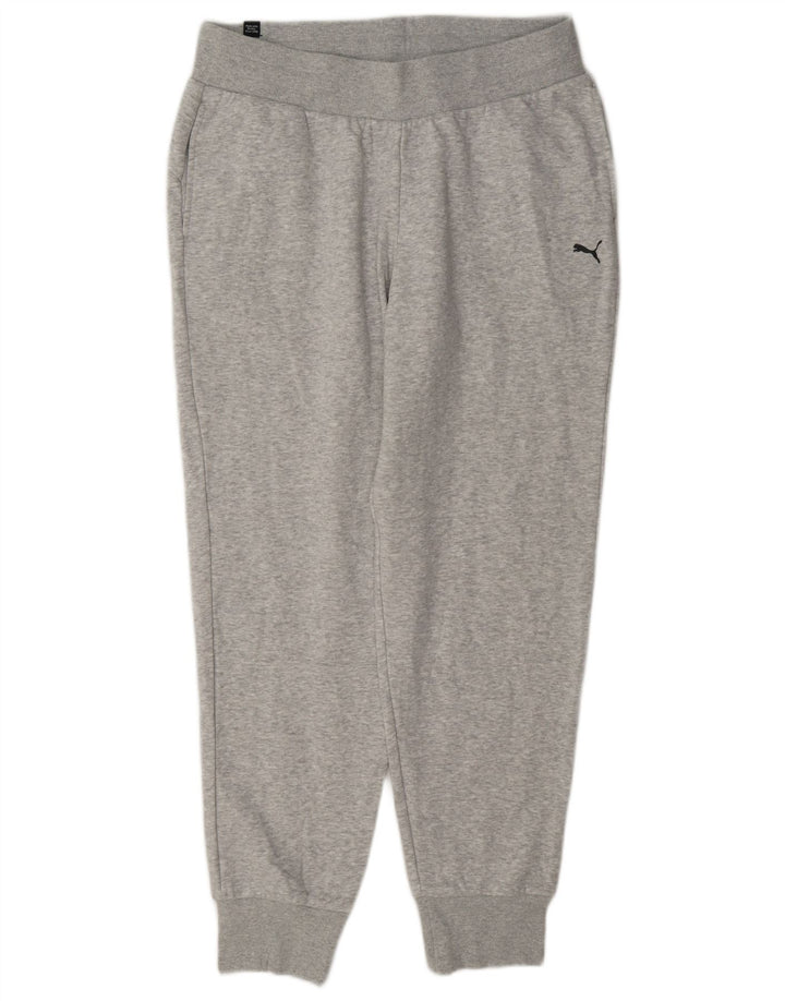 Pantaloni da tuta da donna Puma Joggers UK 14 Grigio medio