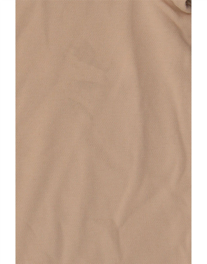 Polo da uomo Lotto Large in cotone beige