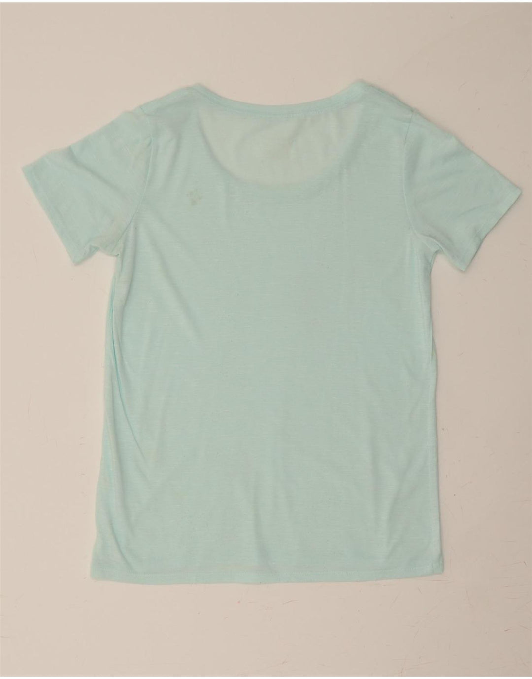 NIKE Womens Dri Fit T-Shirt Top UK 12 Medium Turquoise Vintage Nike and Second-Hand Nike from Messina Hembry 