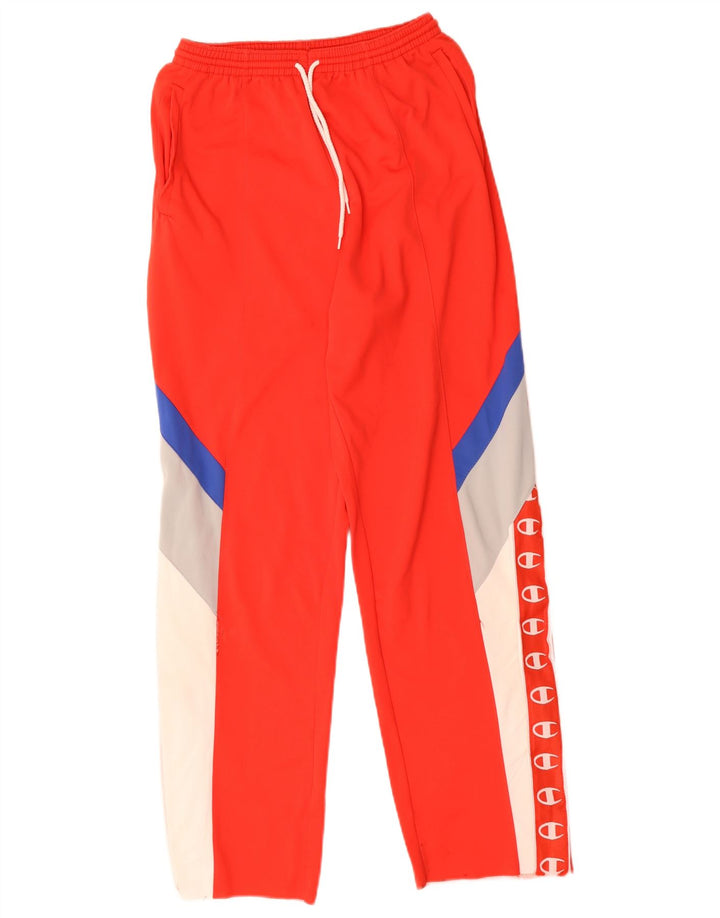 Pantaloni da tuta con grafica da uomo Champion Small Red Colourblock in poliammide
