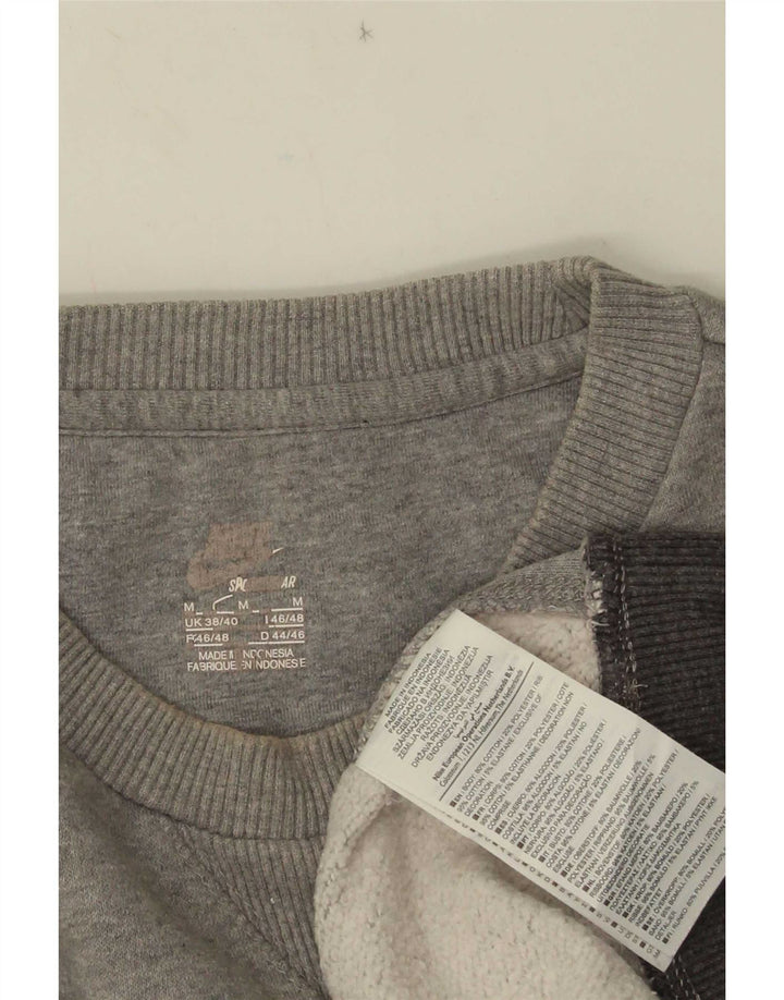 Felpa da uomo Nike Felpa UK 38/40 Cotone chiazzato grigio medio