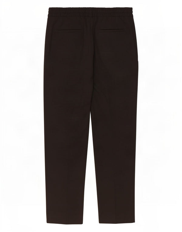 Zara Mens Straight Casual Trousers Large W32 L29 Black Polyester