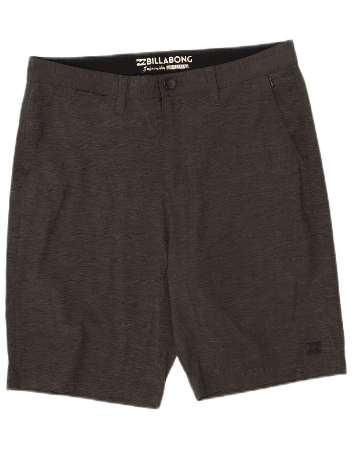 Pantaloncini chino da uomo Billabong W32 poliestere grigio medio