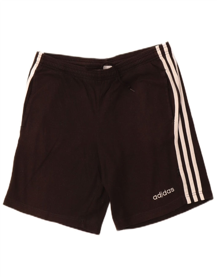 Pantaloncini sportivi ADIDAS da bambino 15-16 anni in cotone nero