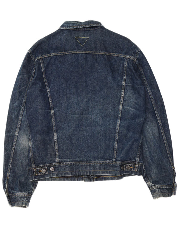 Giacca di jeans da uomo Meltin' Pot UK 44 2XL Cotone blu