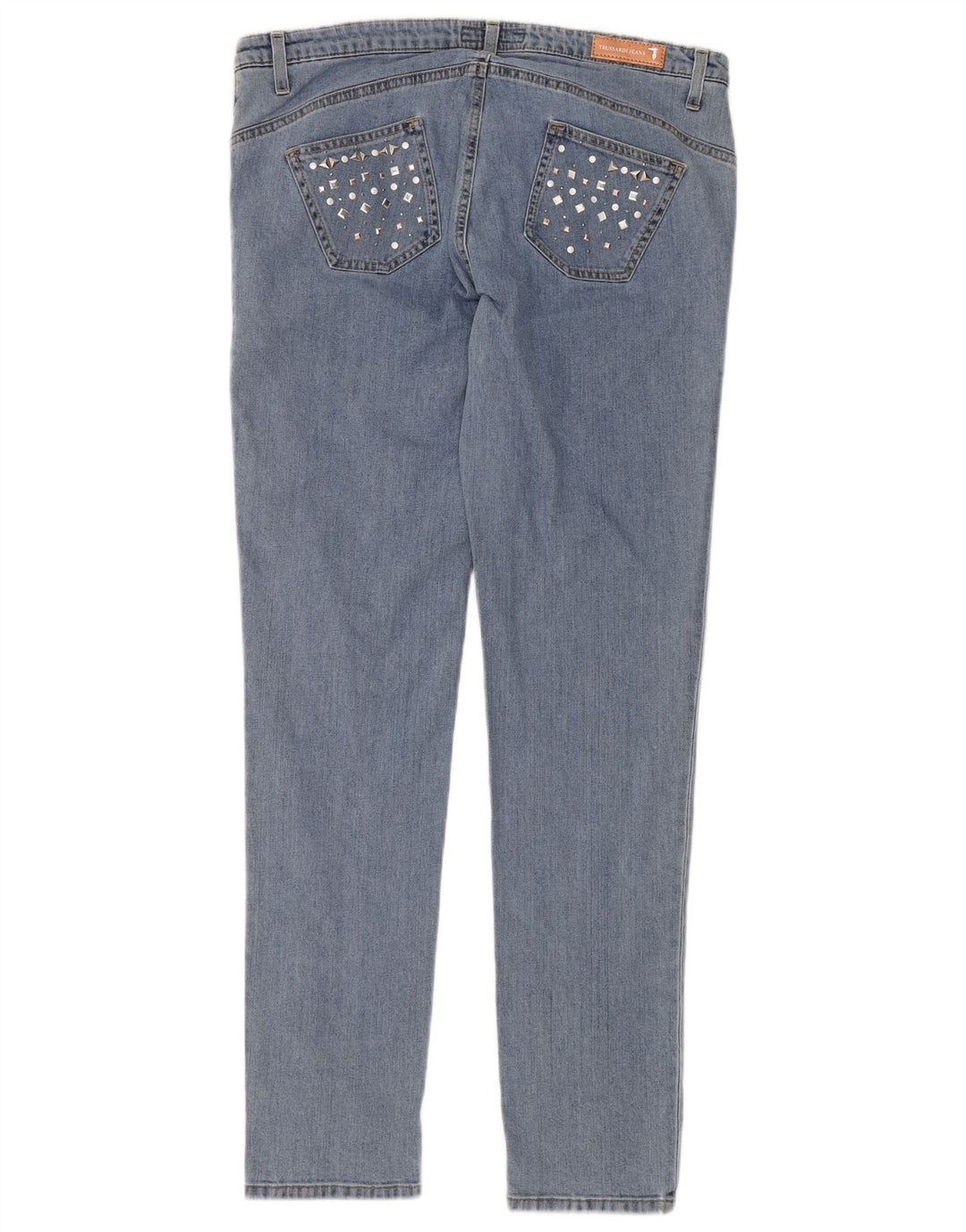 Jeans Skinny da Donna TRUSSARDI IT 47 Large W33 L32 Blu