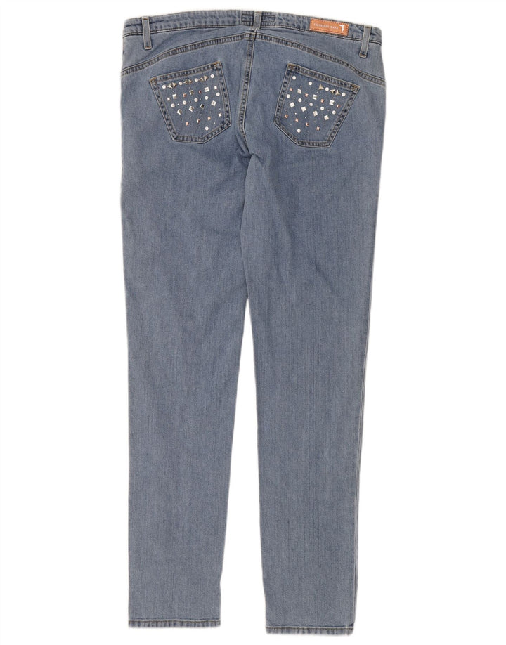 Jeans Skinny da Donna TRUSSARDI IT 47 Large W33 L32 Blu