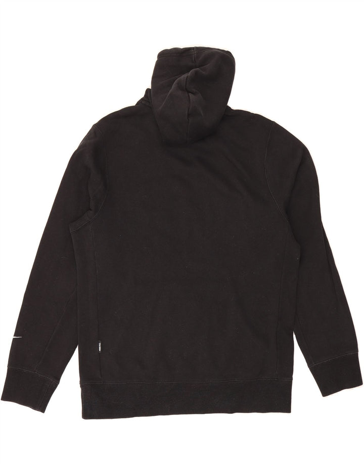 NIKE Mens Graphic Hoodie Jumper Medium Black Cotton Vintage Nike and Second-Hand Nike from Messina Hembry 