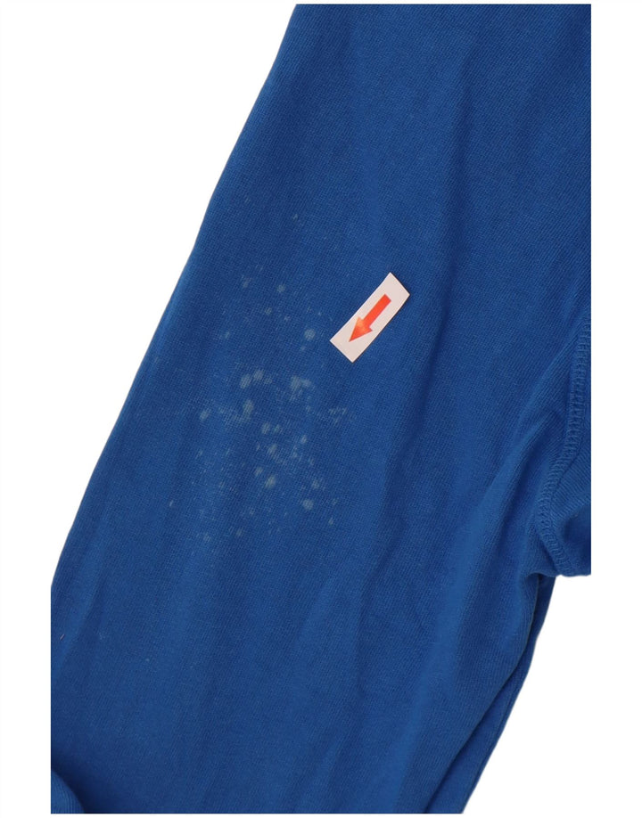 Crew Clothing Felpa da donna Maglione UK 12 Cotone blu medio