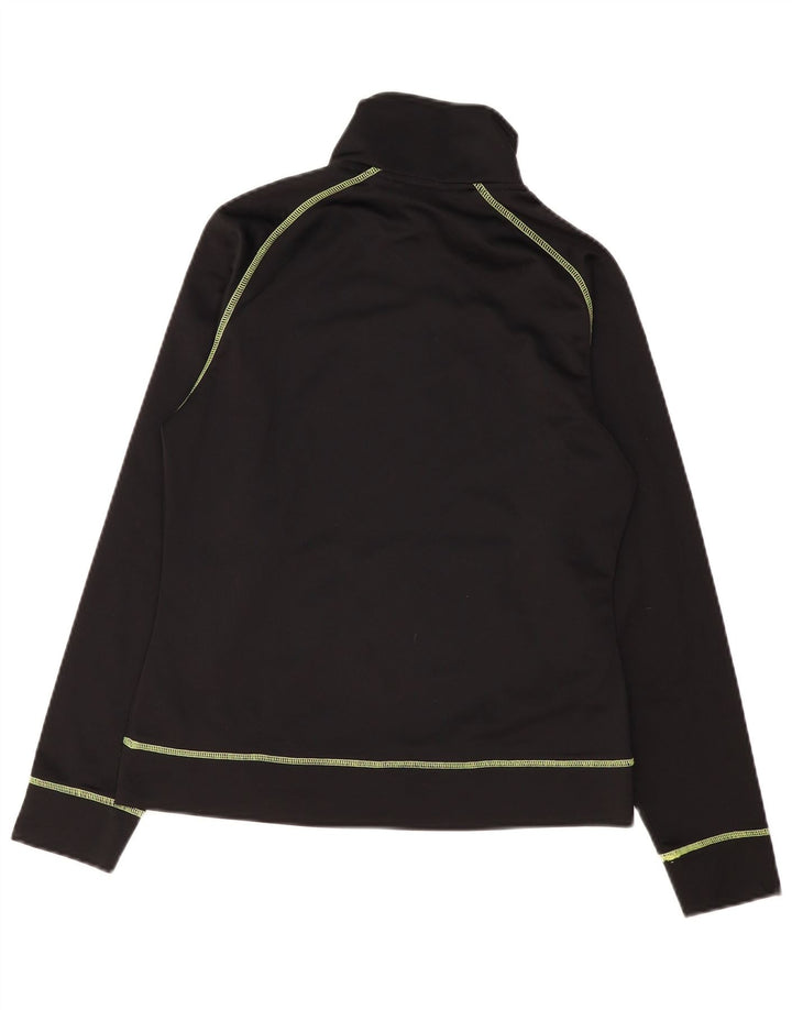 Giacca da tuta da donna ASICS UK 12 Medium Nero Poliestere