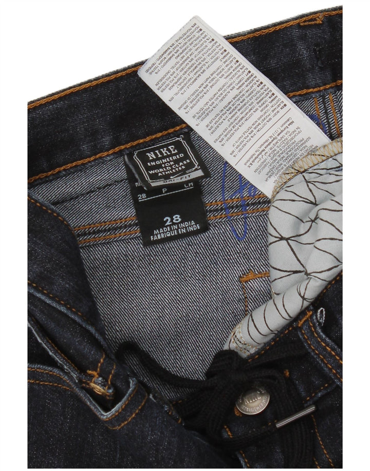 Jeans slim da uomo Nike W28 L31 cotone blu navy