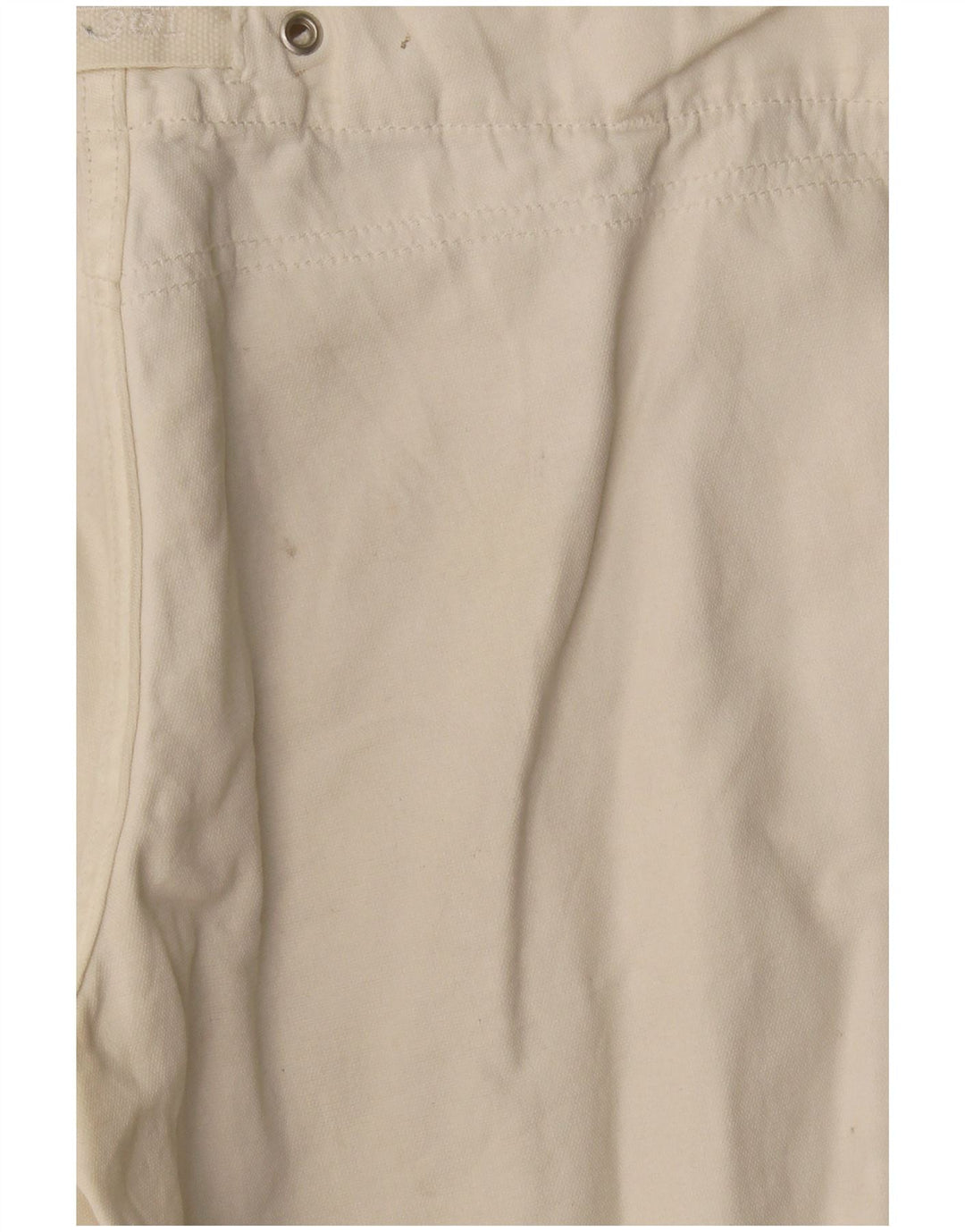 Pantaloncini chino da donna Diesel W26 piccoli in cotone bianco
