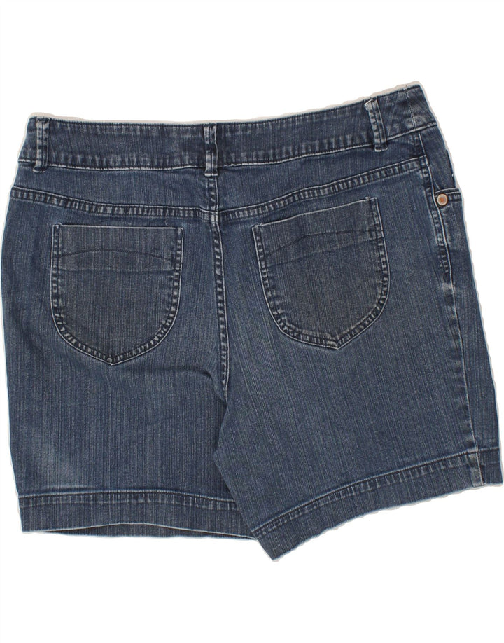 MOSSIMO Womens Stretch Denim Shorts US 16 2XL W36 Blue Cotton Vintage Mossimo and Second-Hand Mossimo from Messina Hembry 