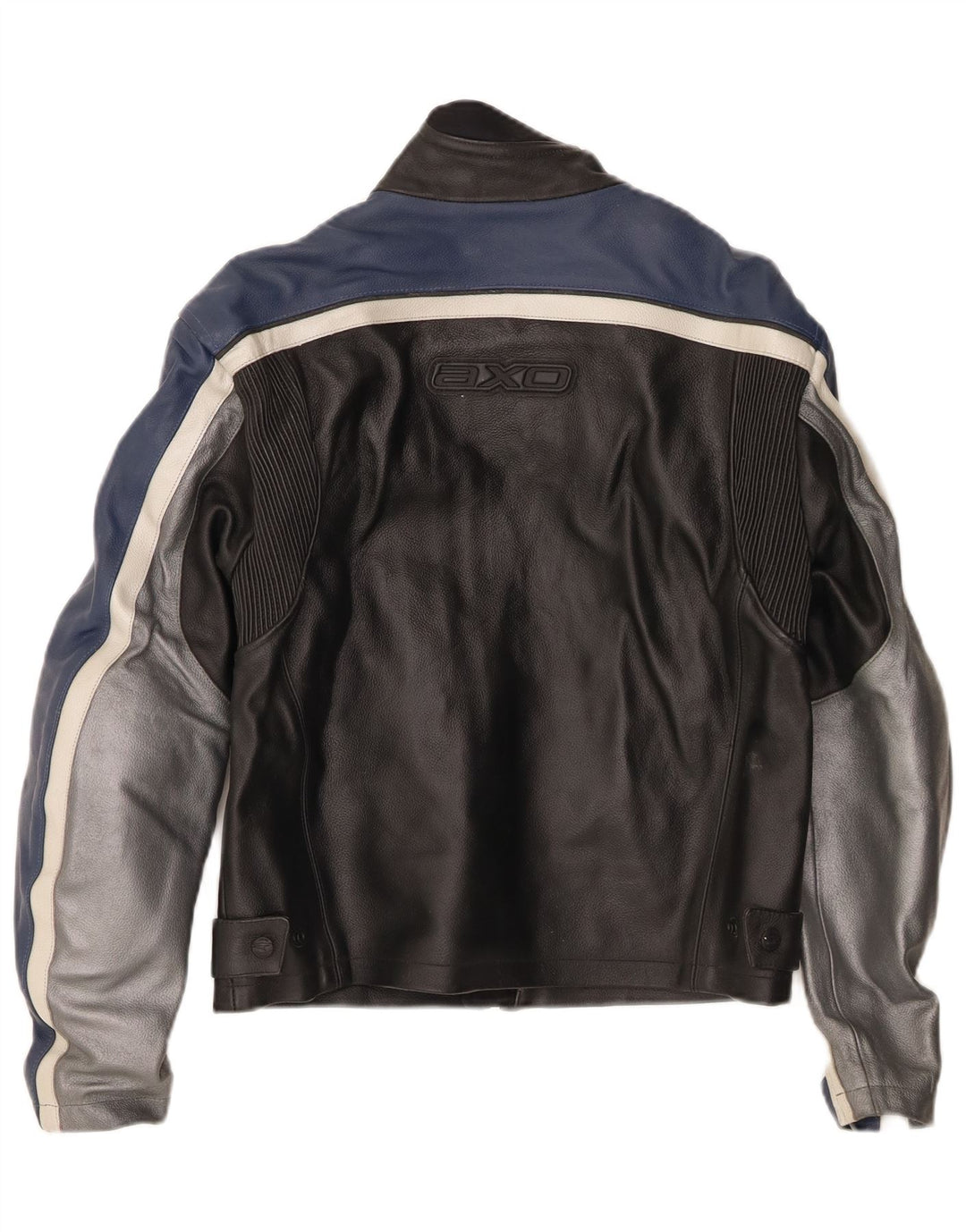 Giacca da corsa in pelle da donna AXO UK 6 XS Black Colourblock