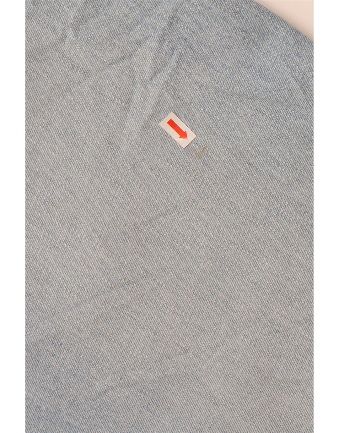 TOMMY HILFIGER Gonna di jeans a vita alta da donna US 10 Large W30 Cotone blu