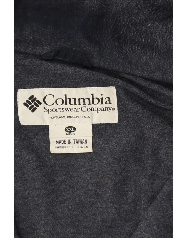 Giacca a vento da uomo Columbia UK 44 2XL Blu navy