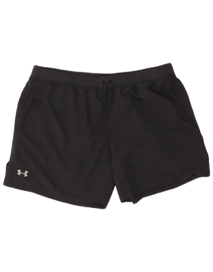 Pantaloncini sportivi da uomo Under Armour 3XL poliestere nero