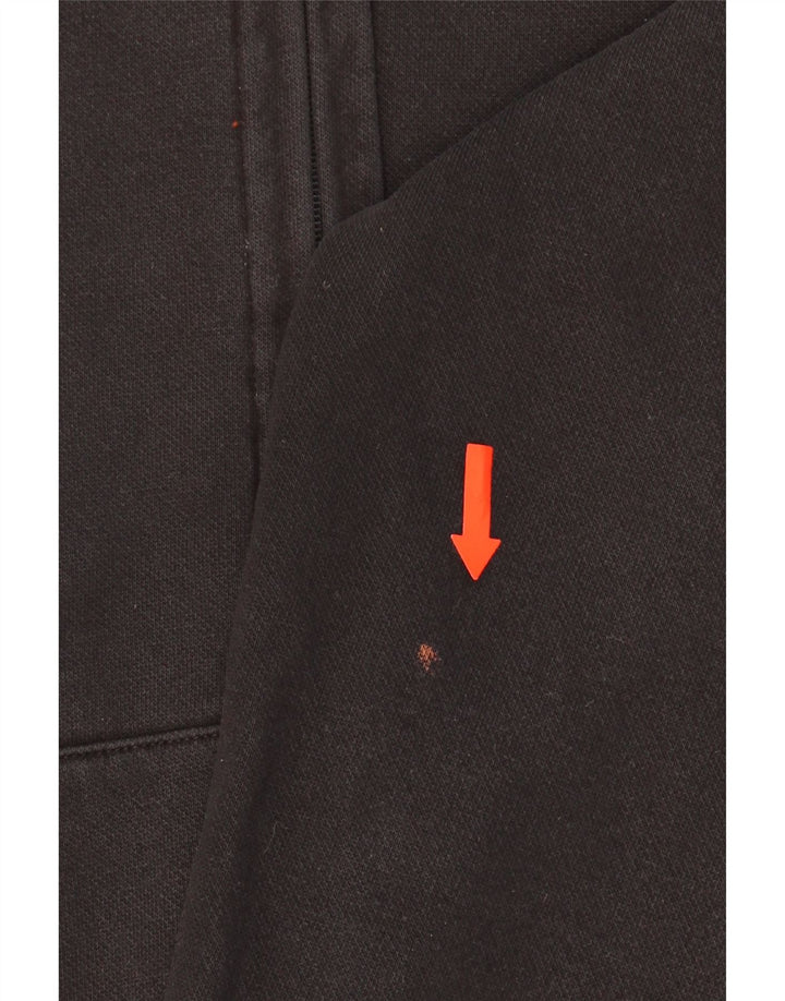 CHAMPION Boys Zip Hoodie Sweater 11-12 Years Large Black Vintage Champion and Second-Hand Champion from Messina Hembry 