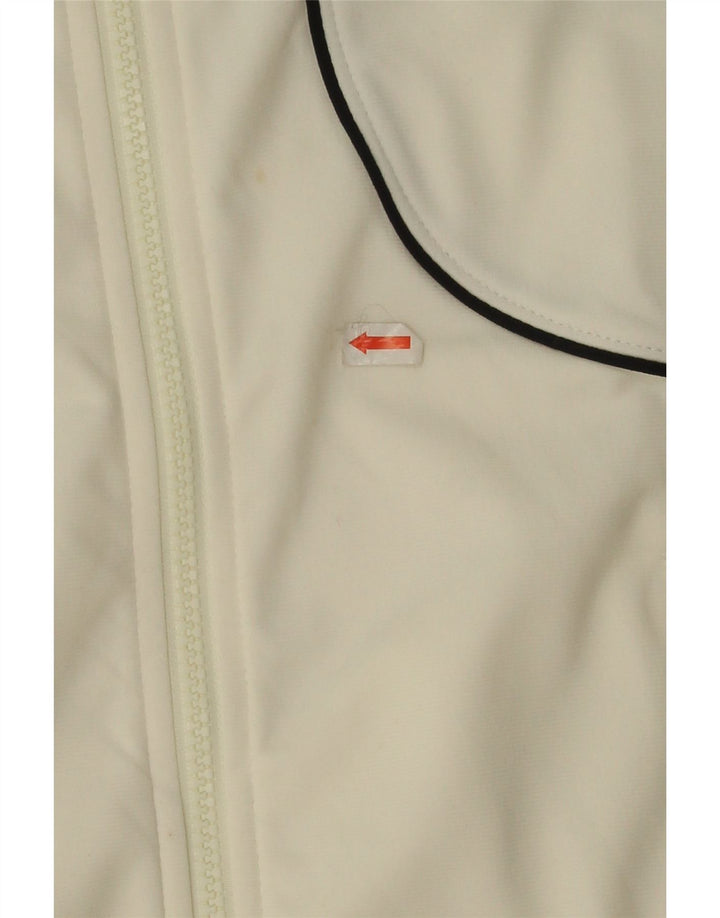 Giacca da tuta da donna Nike UK 8/10 Small Poliestere bianco