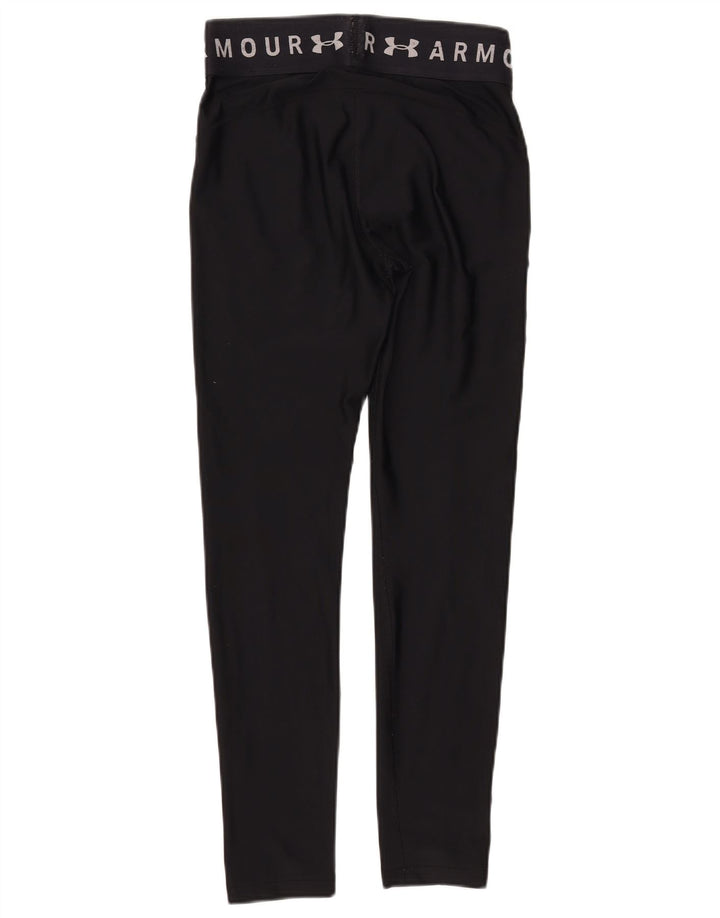 Leggings grafici da donna UNDER ARMOUR Heat Gear UK 12 medio nero