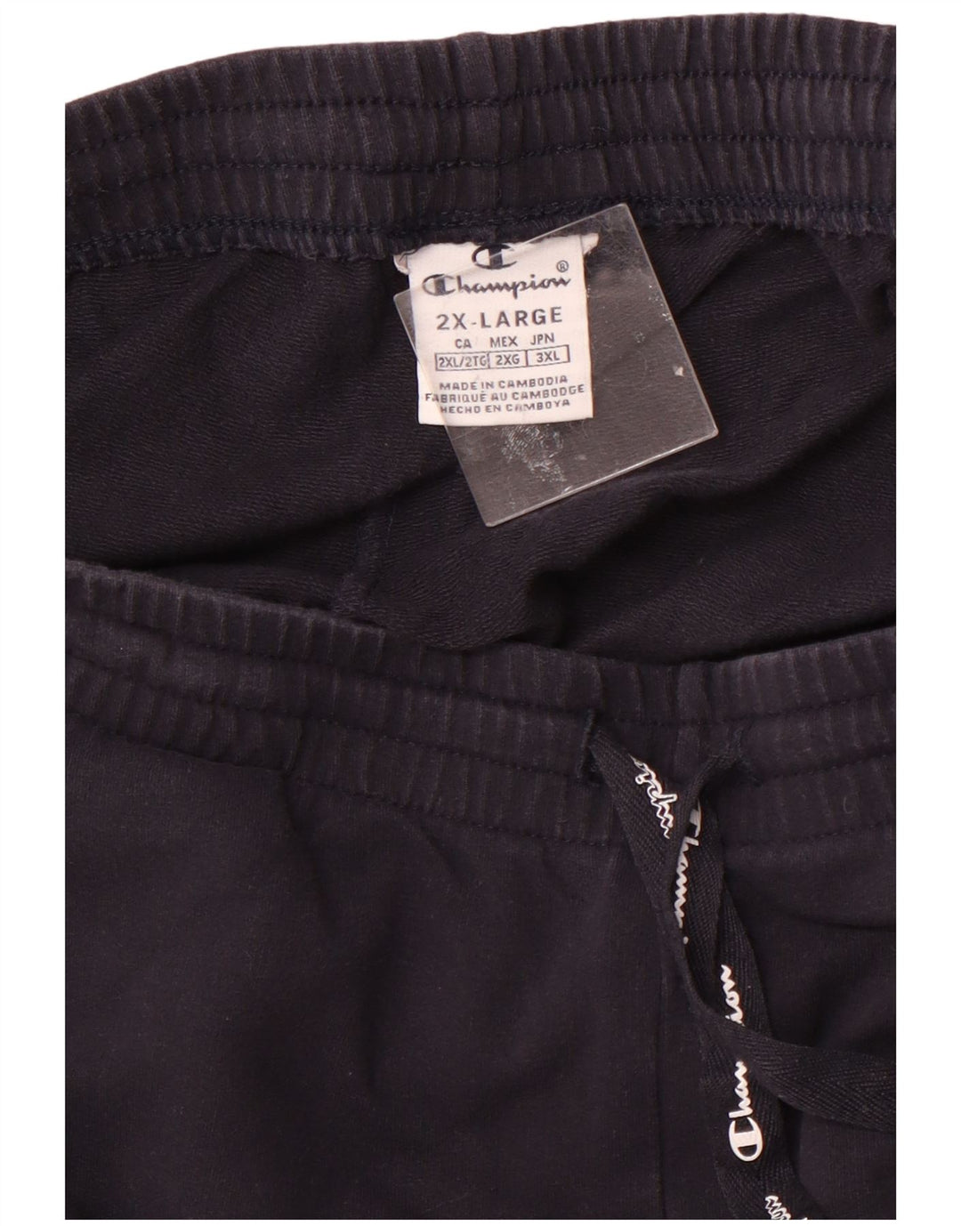 Pantaloni da tuta grafici da uomo Champion Joggers 2XL Blu Navy