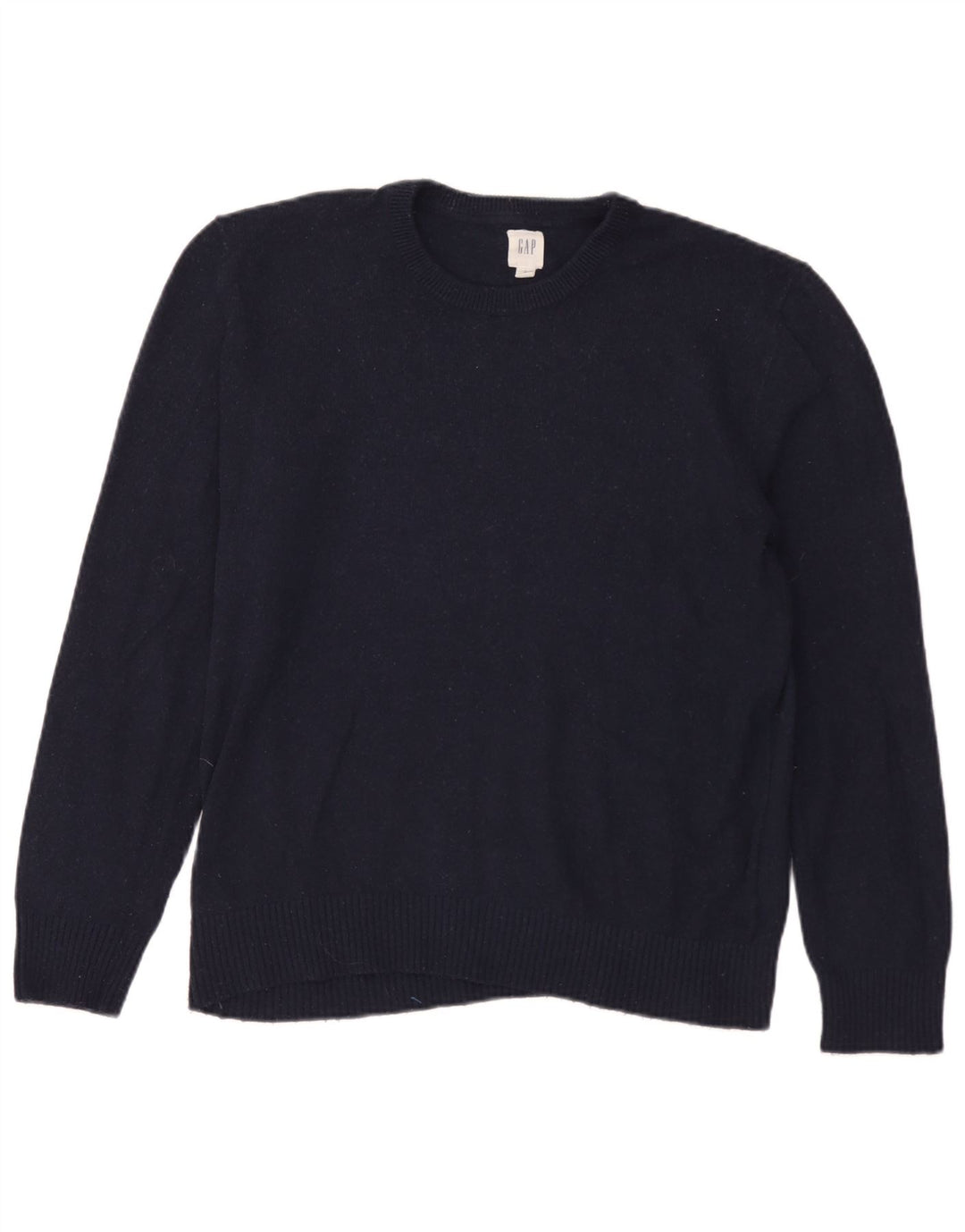 Gap Uomo Maglione Girocollo Maglione Grande Lana Merino Blu Navy