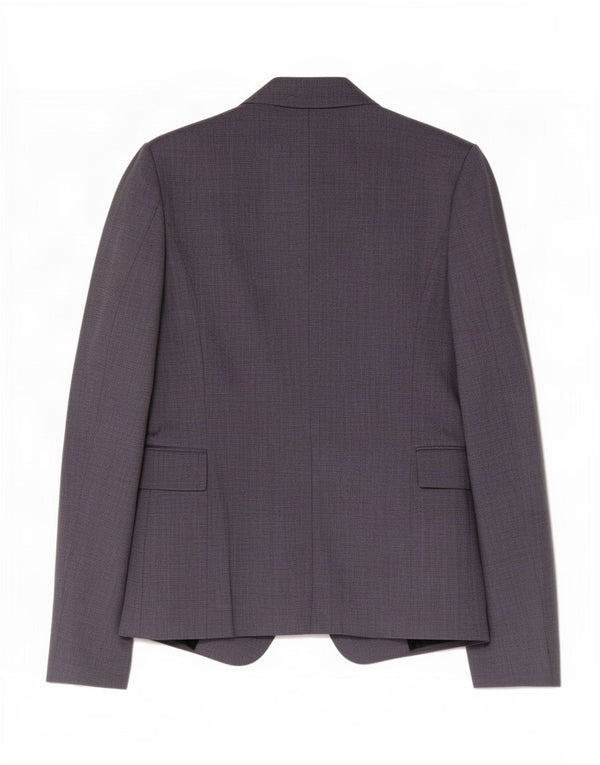 Giacca blazer da donna a 1 bottone Zara UK 6 XS acetato blu navy