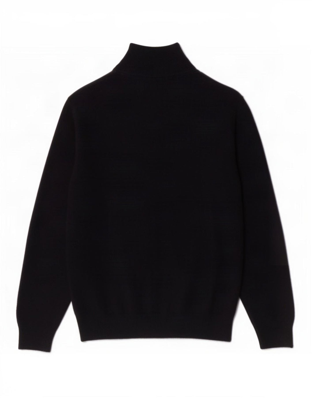 Gant Maglione da uomo con zip e collo in lana blu navy media