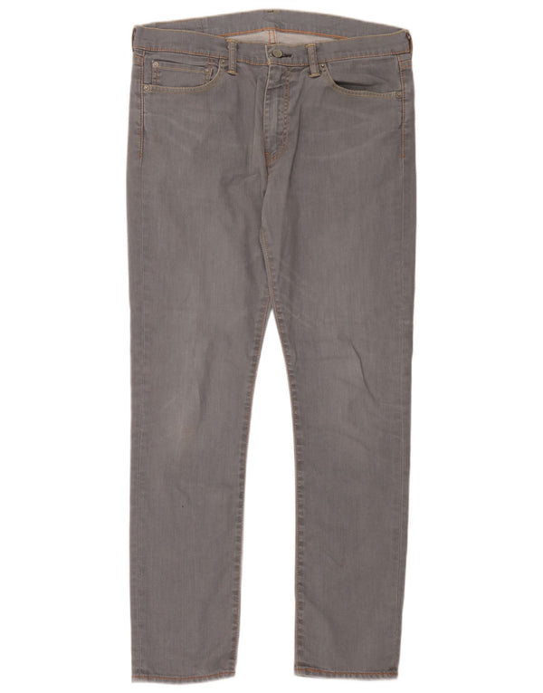 Jeans Levi's Uomo 510 Skinny W36 L32 Cotone Grigio