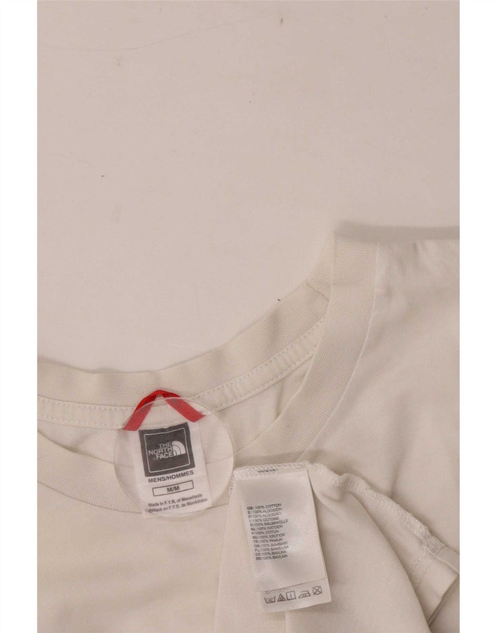 T-shirt grafica da uomo The North Face Top in cotone bianco medio