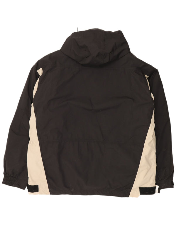 Giacca a vento da uomo Kappa UK 44 2XL Poliammide color block nero