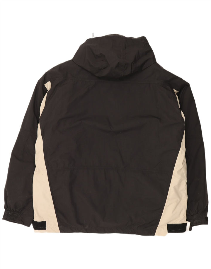 Giacca a vento da uomo Kappa UK 44 2XL Poliammide color block nero