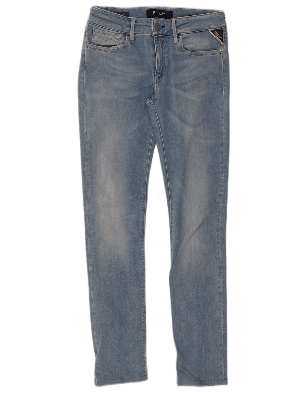 REPLAY Jeans slim da donna W27 L27 cotone blu