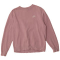 Felpa da donna Nike Jumper UK 14 cotone rosa medio