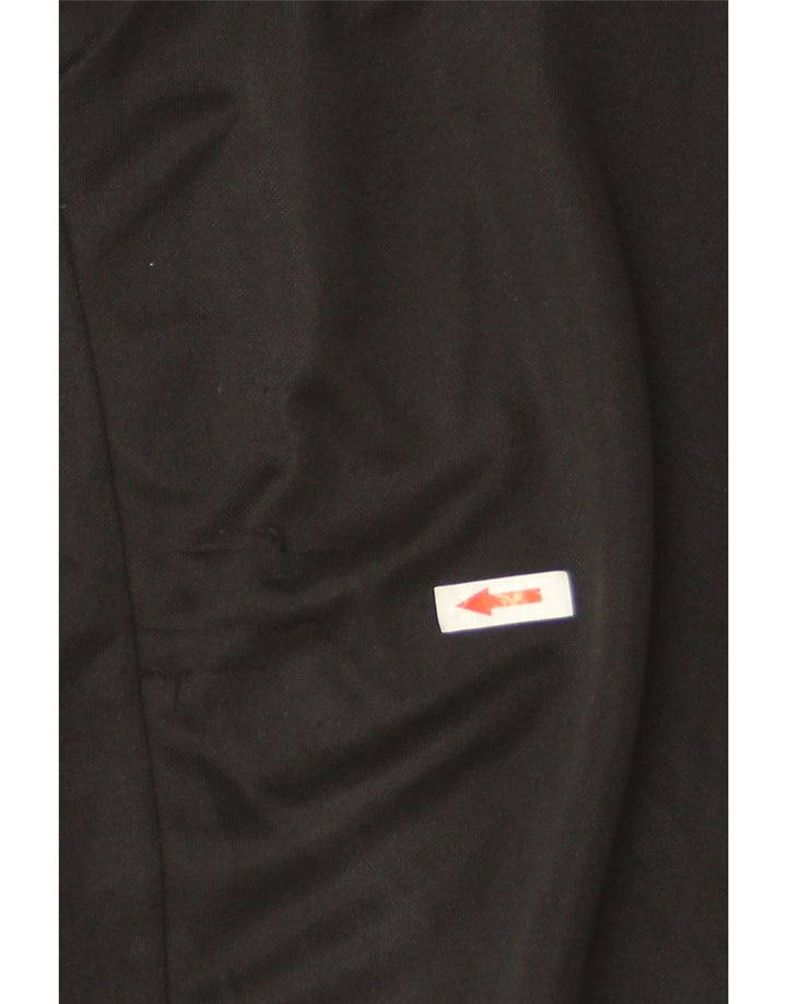 Pantaloni da tuta Adidas Climalite da uomo grandi in poliestere nero