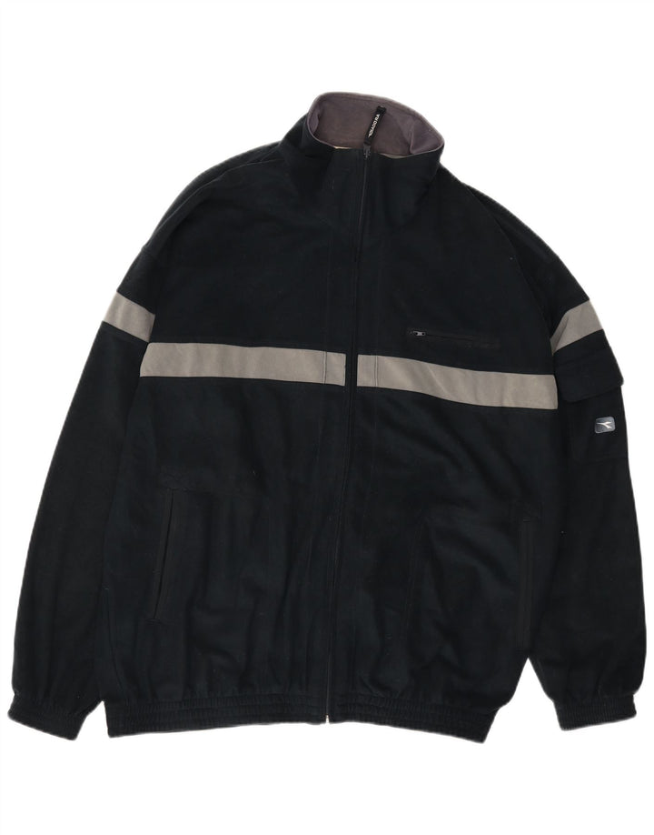 Giacca da tuta da uomo Diadora UK 48 2XL Poliestere color block kaki