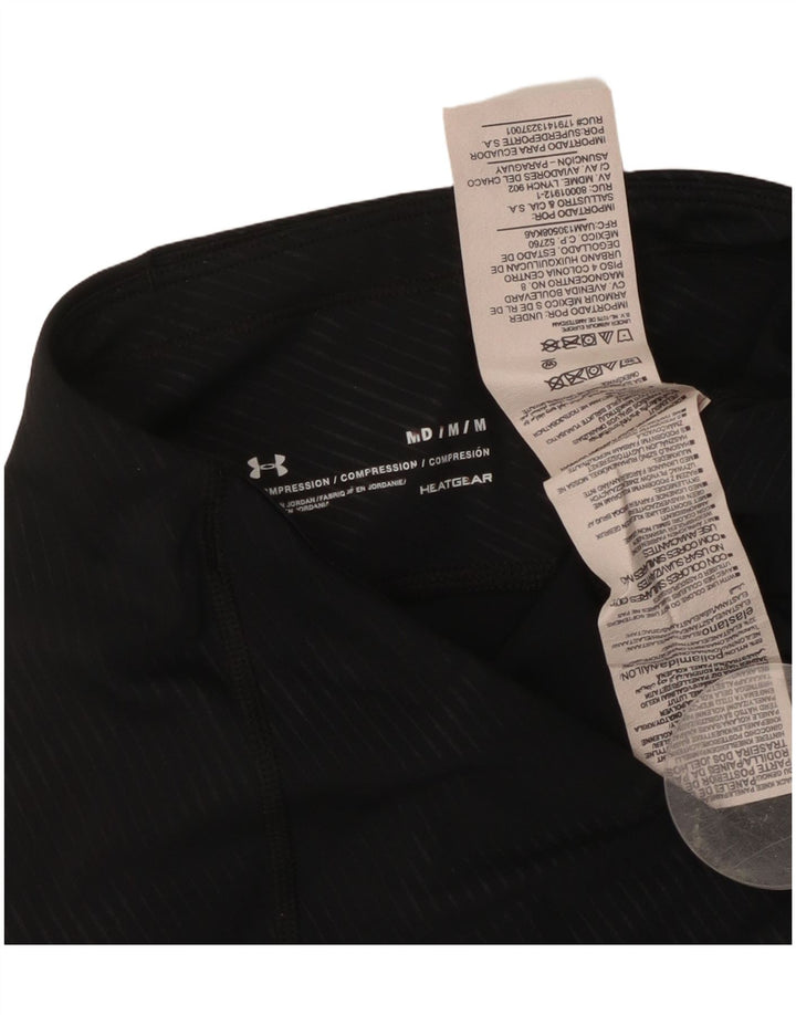 Leggings da donna Under Armour UK 14 nylon a righe nere medie