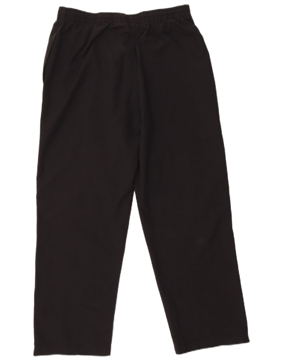 Pantaloni da tuta da uomo Adidas Large neri in poliestere