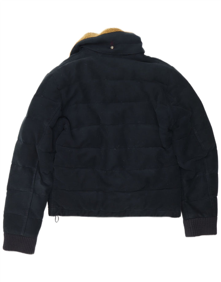 Giacca imbottita da uomo Aspesi UK 38 cotone medio blu navy