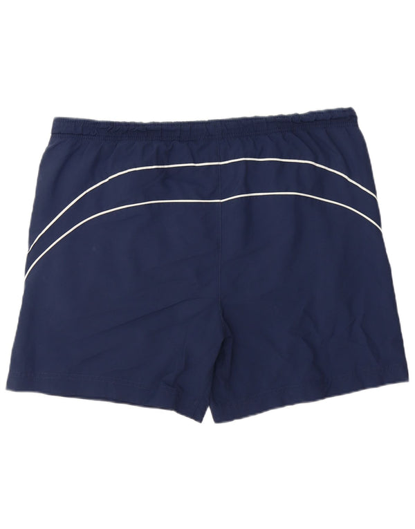 Pantaloncini da bagno da uomo NIKE XL blu navy in poliestere